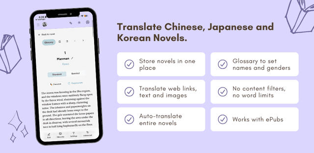 Cover Image for How to Translate Web Novels on Your iPhone